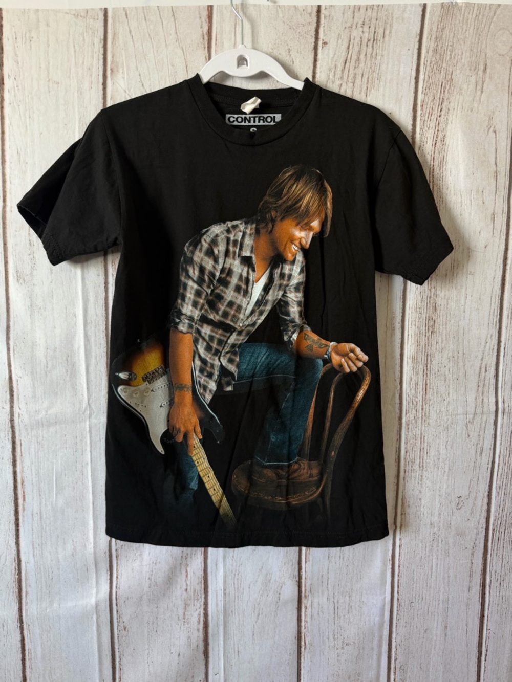 Control Keith Urban Escape Together World Tour 2009 T-Shirt Size S